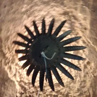 Lámpara antigua de Sol