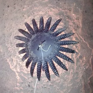 Lámpara antigua de Sol