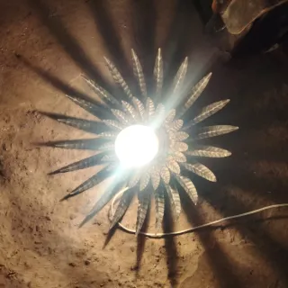 Lámpara antigua de Sol