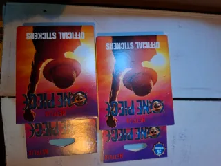 One Piece Netflix Official Stickers 2 blister