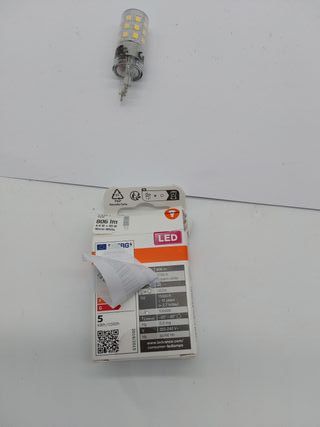 OSRAM LED PIN lámpara LED multicolor con casquillo retrofit G9, 4,9 W / 806 lm, luz blanca cálida y clara con 2700 K, no regulab