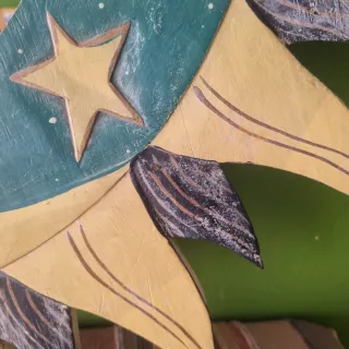 Espejo Artesanal Sol y Luna