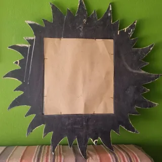 Espejo Artesanal Sol y Luna