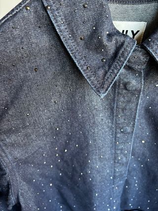 Camicia jeans Only con strass Tg. M