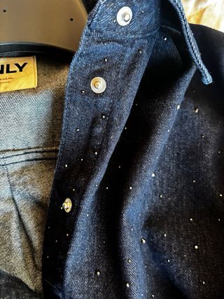 Camicia jeans Only con strass Tg. M