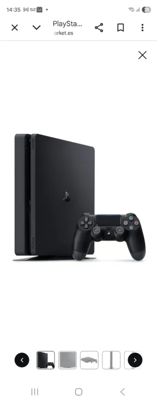 PS4 (PlayStation 4) Negra