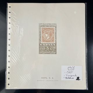 Hoja Edifil 1966 España Sellos