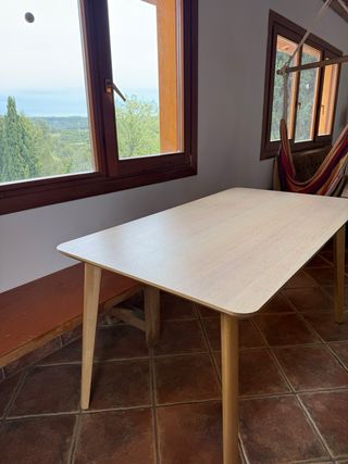Mesa Ikea Lisabo Madera Clara