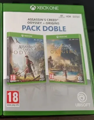 Pack Doble Assassin's Creed Odyssey + Origins