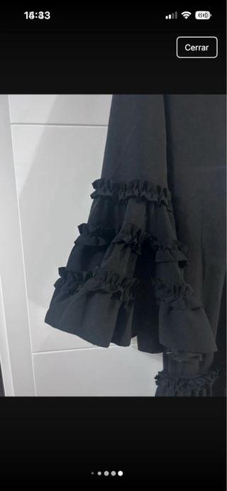 Traje Canastero Negro Gitana