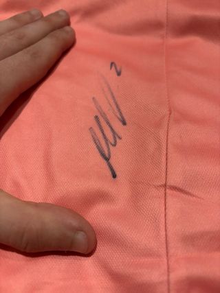 Maglietta Juve Perin Autografata