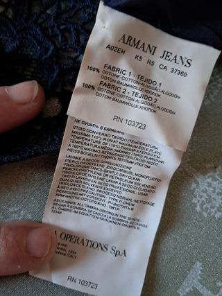 Vestito Armani Jeans Blu Tg.42/44