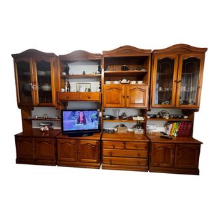 Mueble de salón modular madera