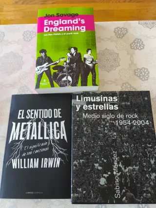 Tres libros de rock