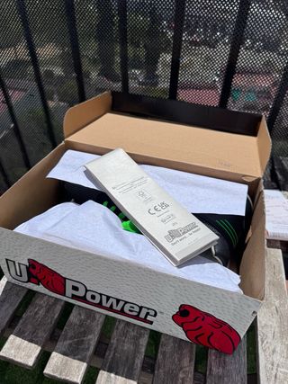 Zapatos Seguridad U-Power Talla 44 Negro/Verde