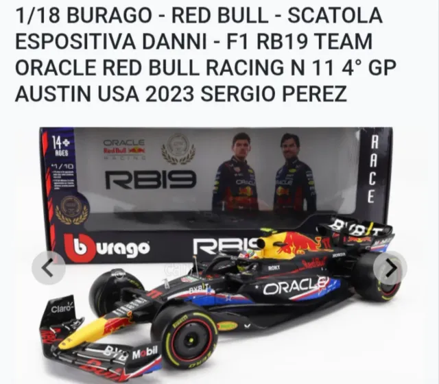 Prezzo per unita Burago 1/18 modelli Ferrari