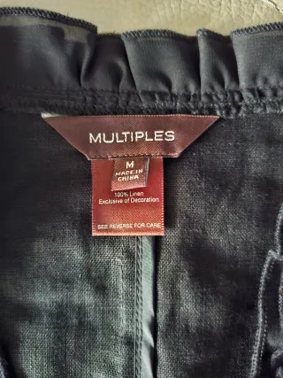 Giacca Multiples nera taglia M