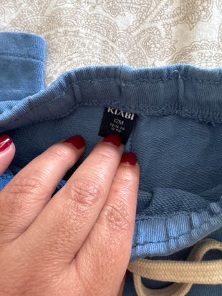 Calça Bebê 12 Meses Azul