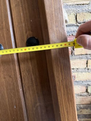 Puerta rústica acorazada madera