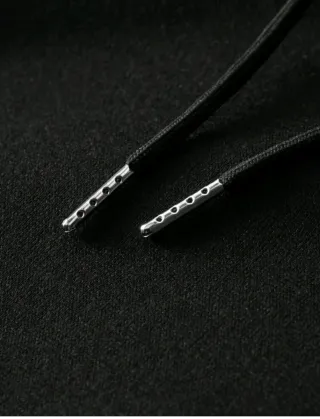 Sudadera Negra Estilo Anime Lofi/Manga