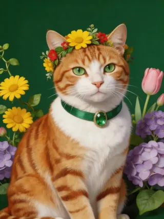 4x12€ Láminas Gatos