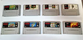 Lote Juegos Super Nintendo SNES