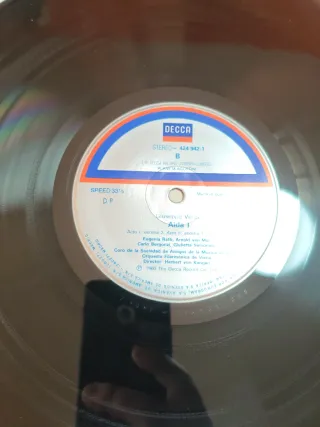 Vinilo Aída de Giuseppe Verdi