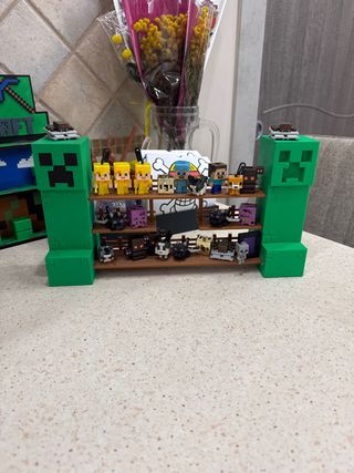 Espositore Minecraft a tema Creeper