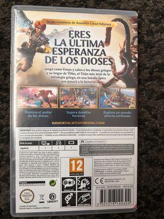 Juego Nintendo Switch Inmortals Fenyx Rising