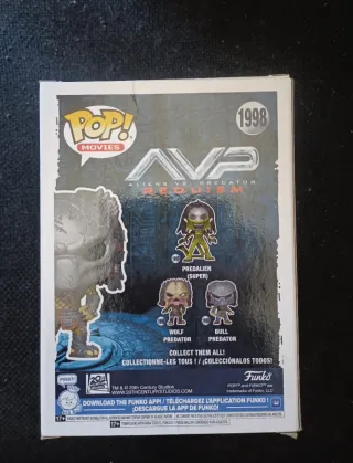 Funko Pop! AVP Requiem Wolf Predator Chase