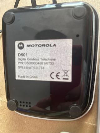 Telefono cordless Motorola D511 con segreteria