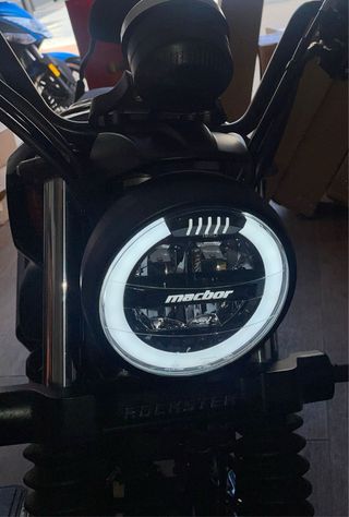 Moto Macbor 125cc Negra Manual