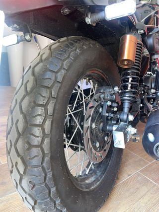 Moto Macbor 125cc Negra Manual