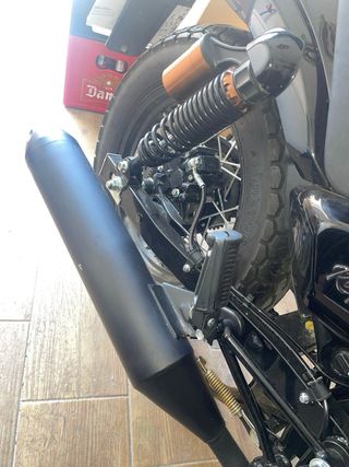 Moto Macbor 125cc Negra Manual