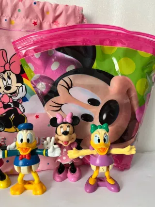 Lote Figuras Mickey Mouse y Minnie