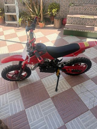 Minimoto 49cc Infantil Motocross Roja