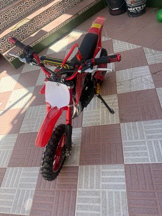 Minimoto 49cc Infantil Motocross Roja