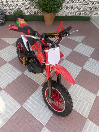 Minimoto 49cc Infantil Motocross Roja