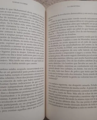 La frontera: Memoria de mi destrozada Siria