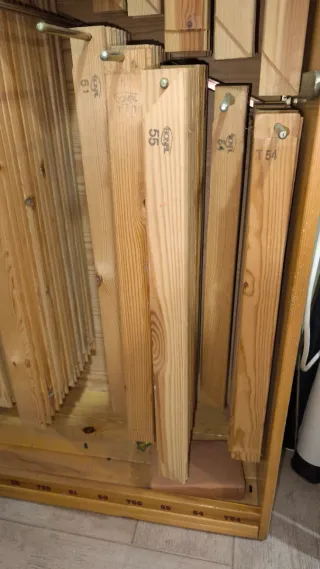 Bastidor de madera para lienzo