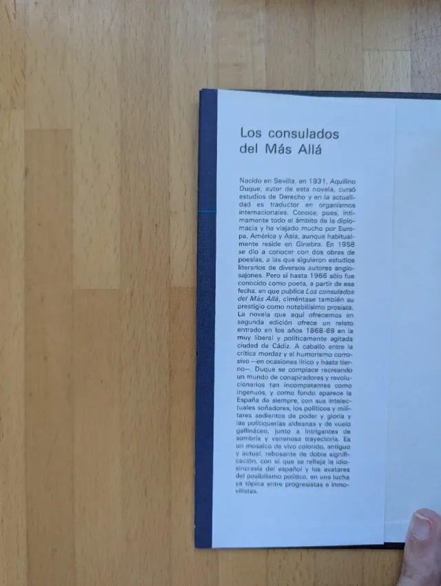 Los consulados del Más Allá - Aquilino Duque