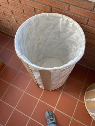 Cesto DIY Multiusos Madera y Satén