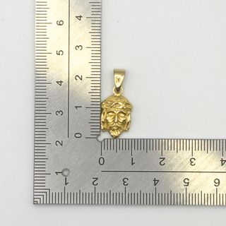 Colgante Oro 18K, Cara Cristo, 2.53gr