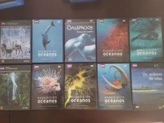 Colección 8 DVDs Documentales David Attenborough