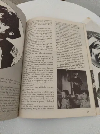 Revista original "reminiscence of Bruce Lee"