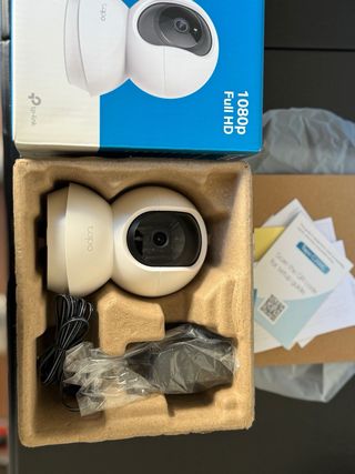 Cámara Seguridad Tapo WiFi 1080p Pan/Tilt