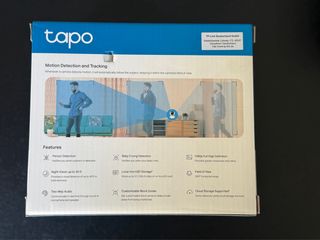 Cámara Seguridad Tapo WiFi 1080p Pan/Tilt