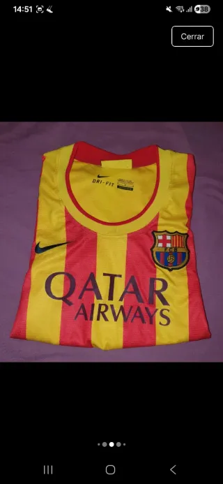 Camiseta FC Barcelona 13/14 Cataluña Nike