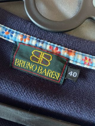 Vestido Polo Azul Marino BRUNO BARESI