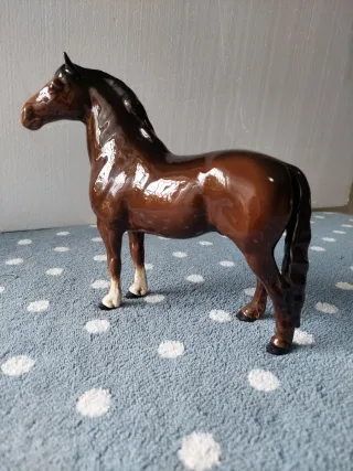 Beswick caballos porcelana